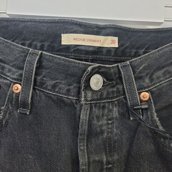 Wedgie Straight Fit Womens Jeans, 30 - Picture 8 of 10